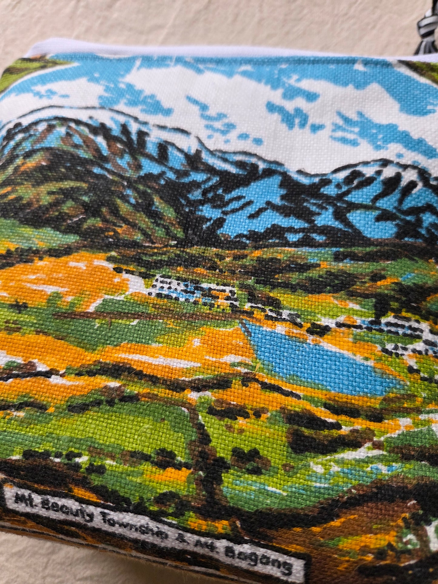 SLOPES & DREAMS zipper pouch