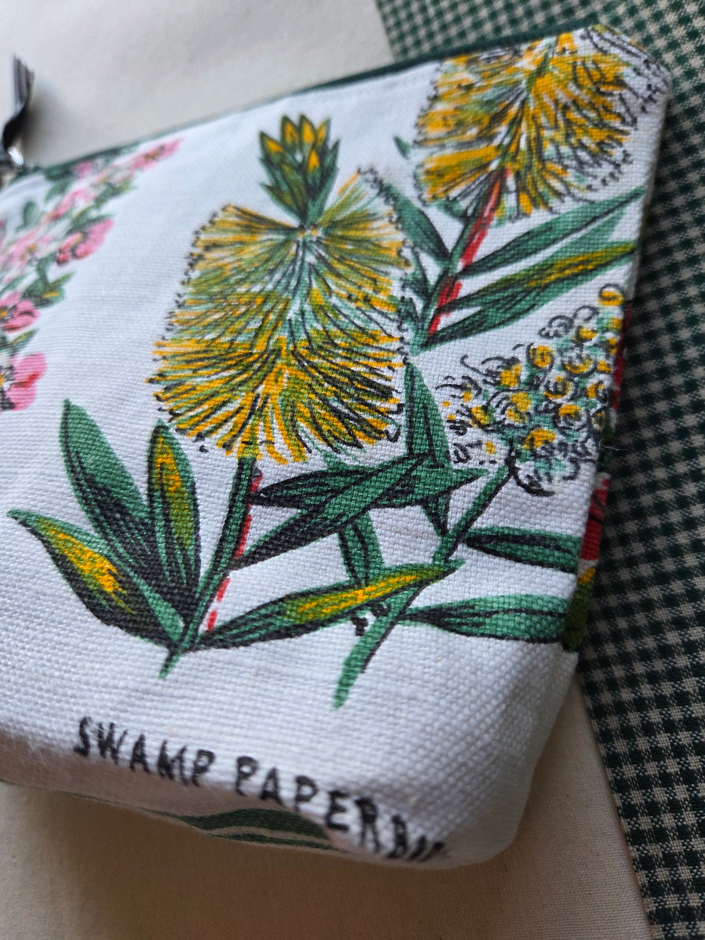 NATIONAL TREASURE zipper pouch