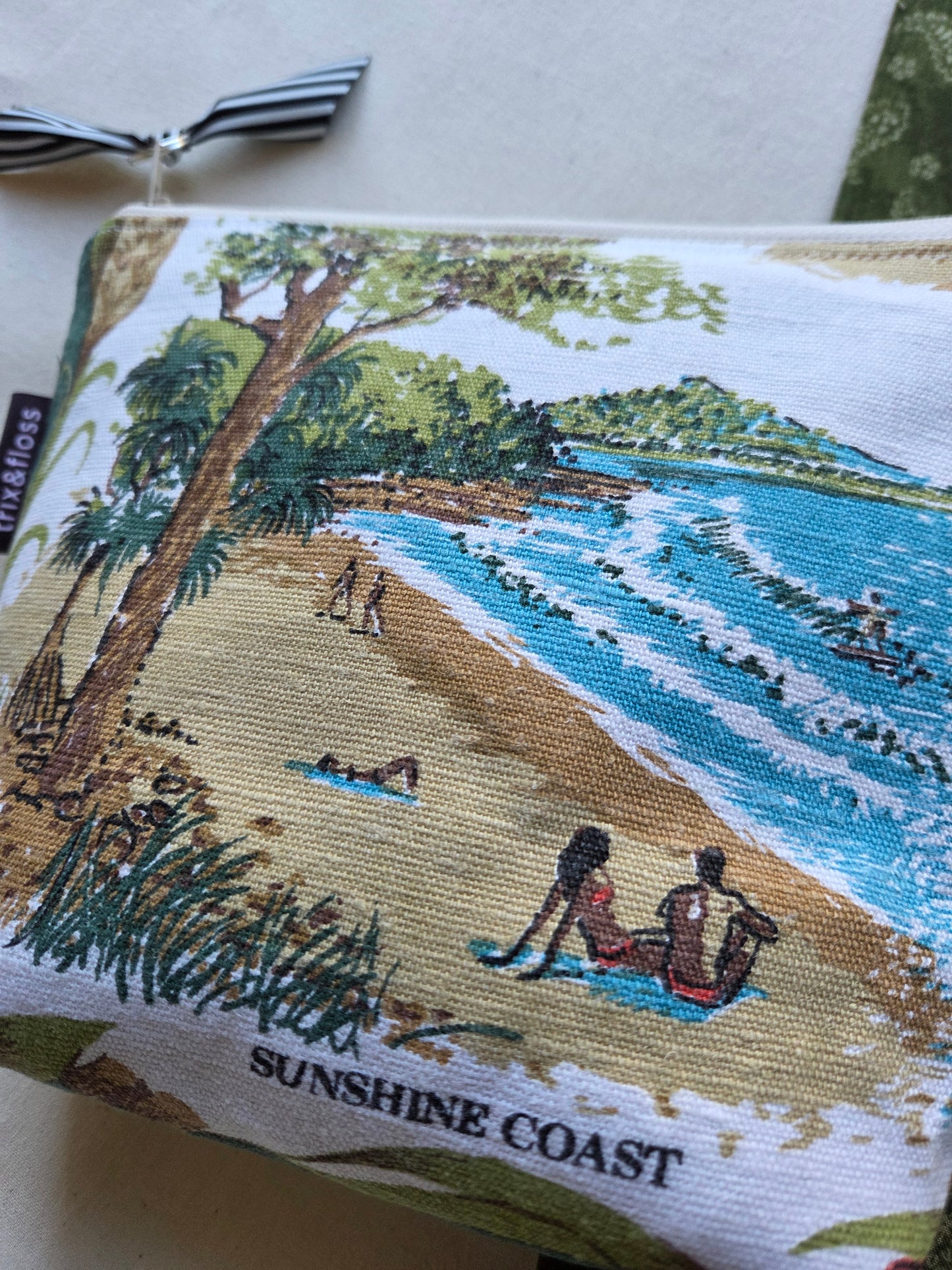 SUNSHINE STATE OF MIND zipper pouch