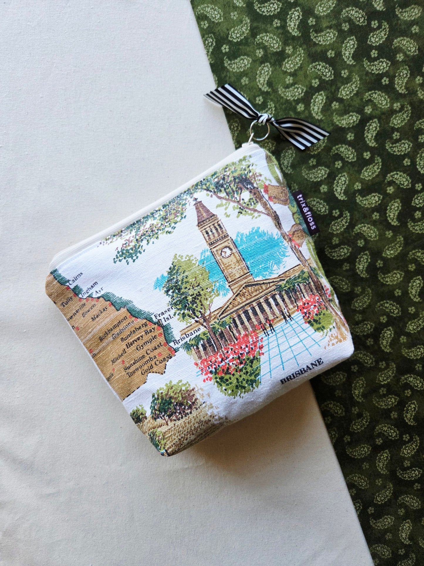 SUNSHINE STATE OF MIND zipper pouch