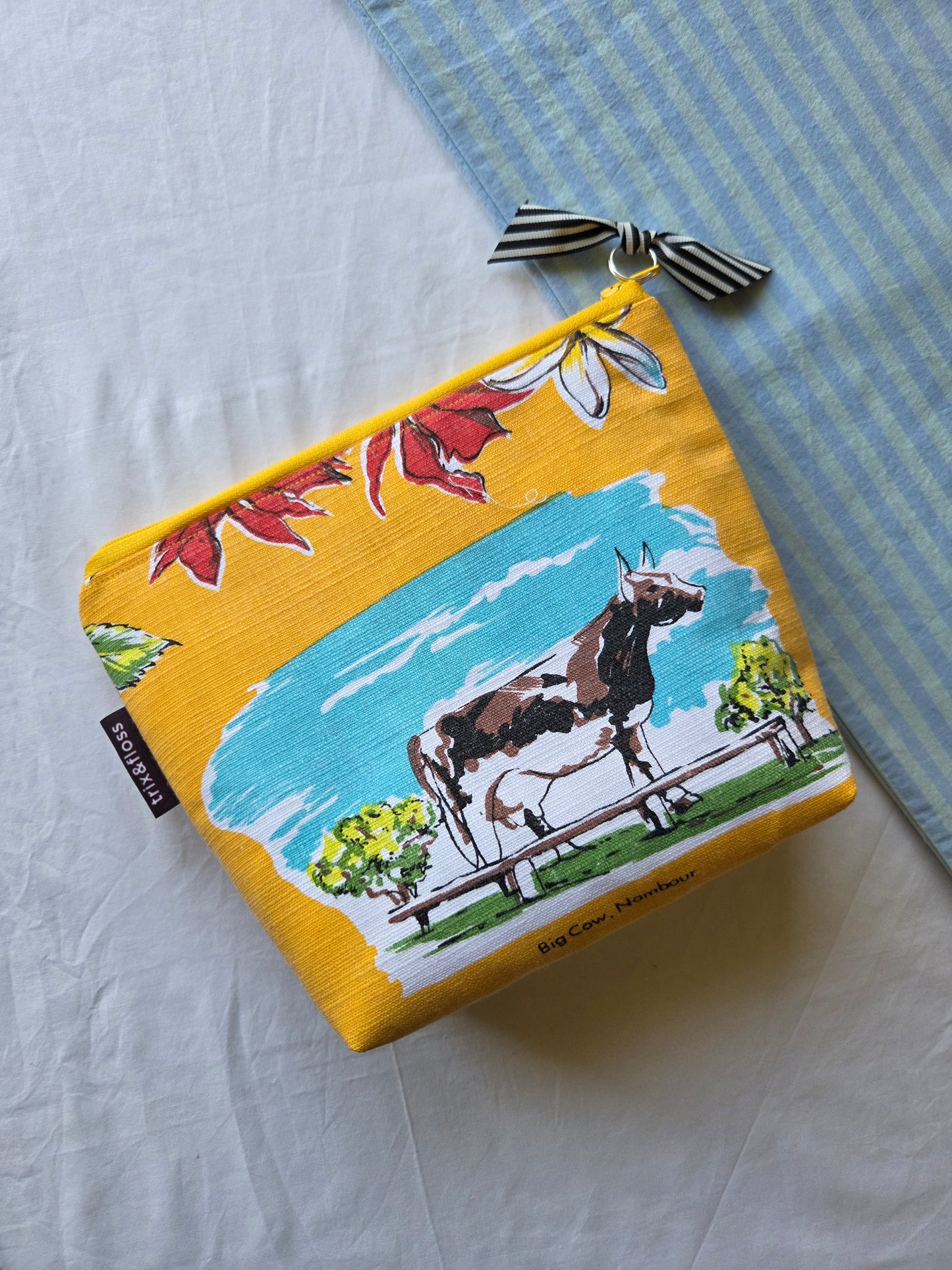 GO BIG OR GO HOME zipper pouch