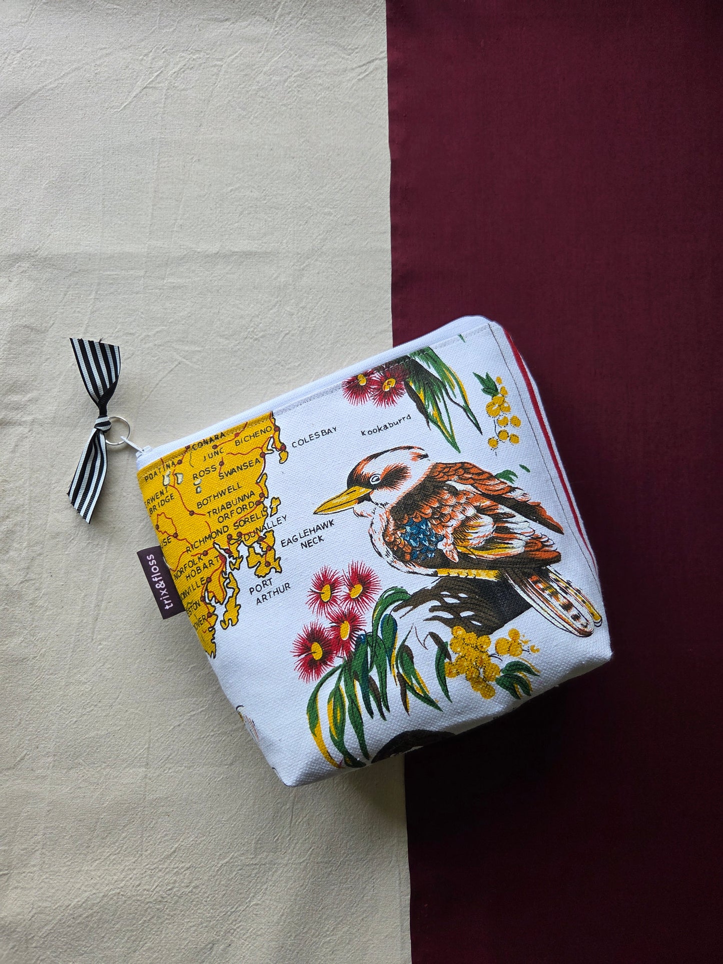 FLOCK STARS zipper pouch