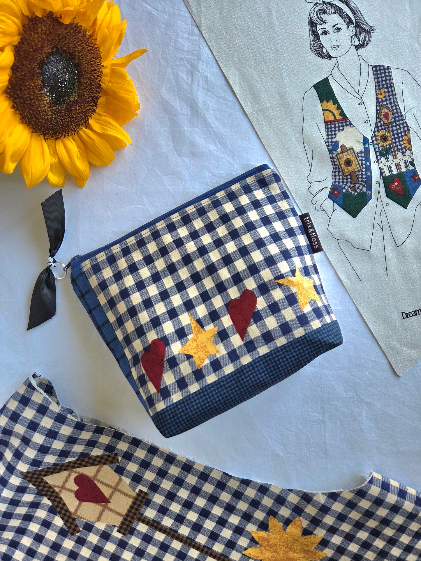 90s MUM VEST zipper pouch