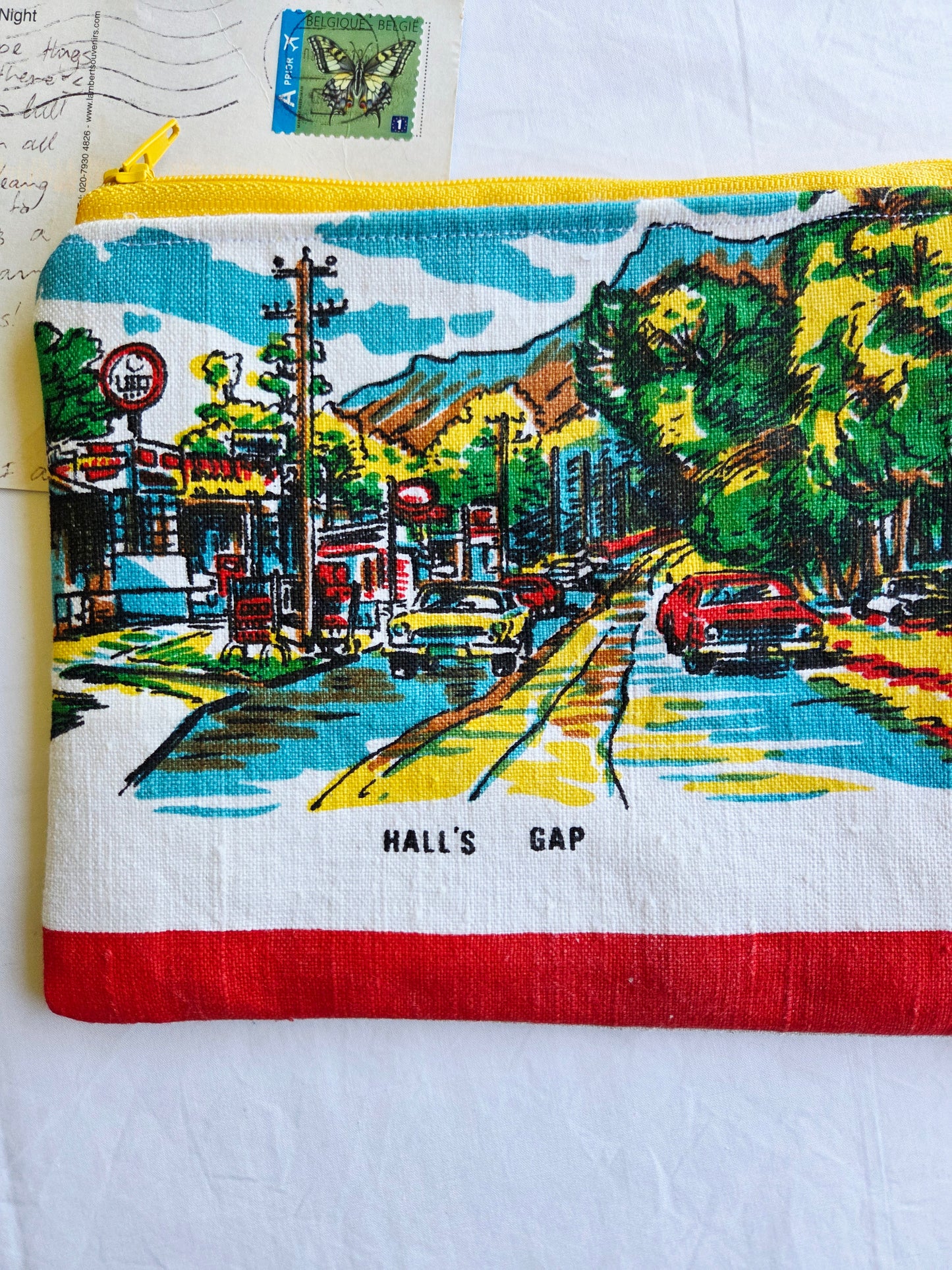 POSTCARD FROM HALLS GAP zipper pouch