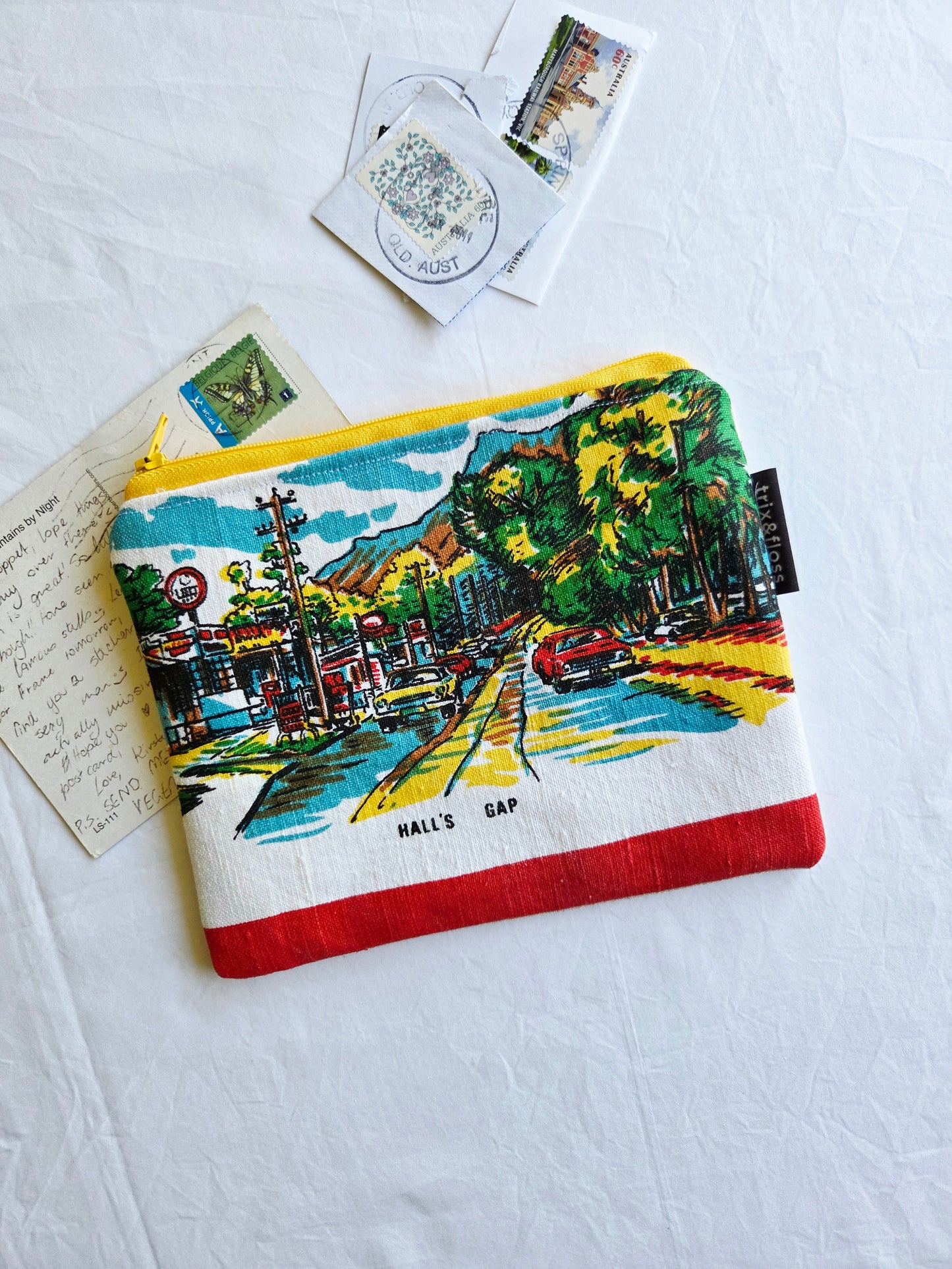 POSTCARD FROM HALLS GAP zipper pouch