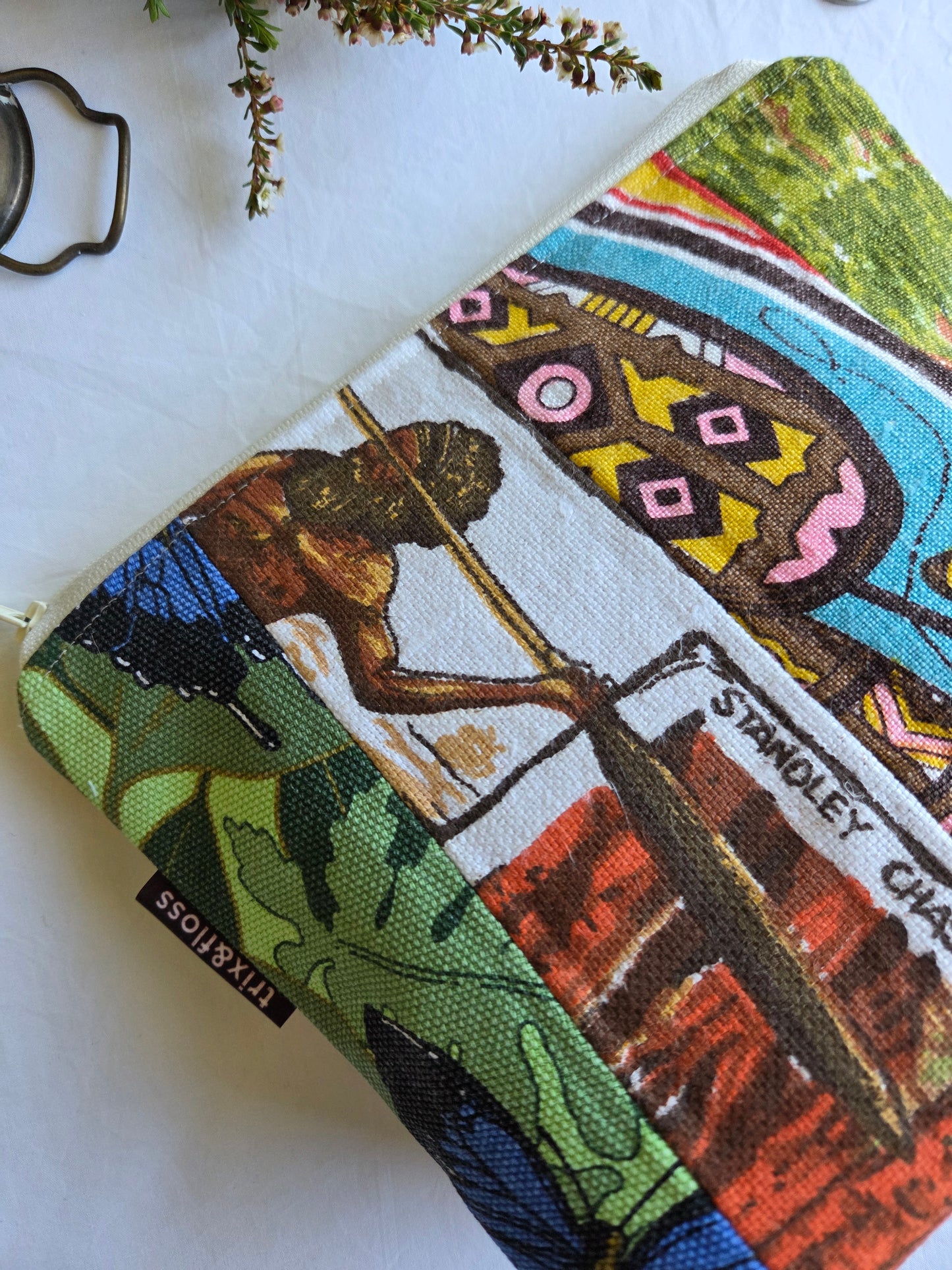 THE SEVEN TEAS zipper pouch