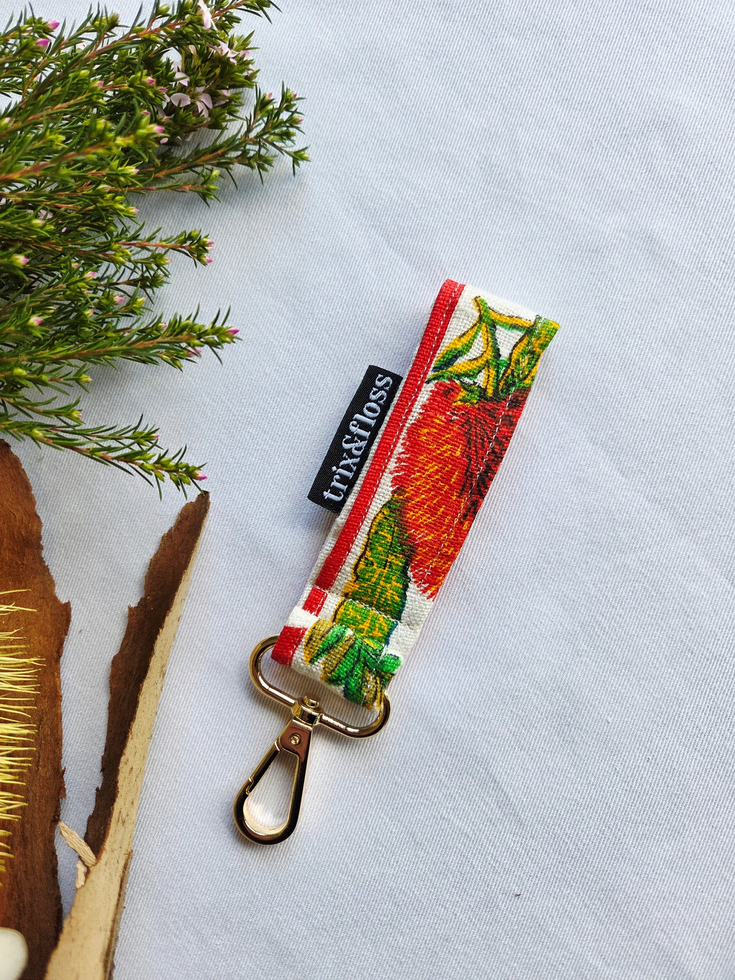 Desert Pea keyring
