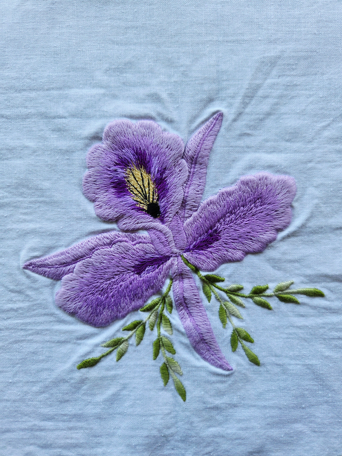 LUCK OF THE IRIS zipper pouch