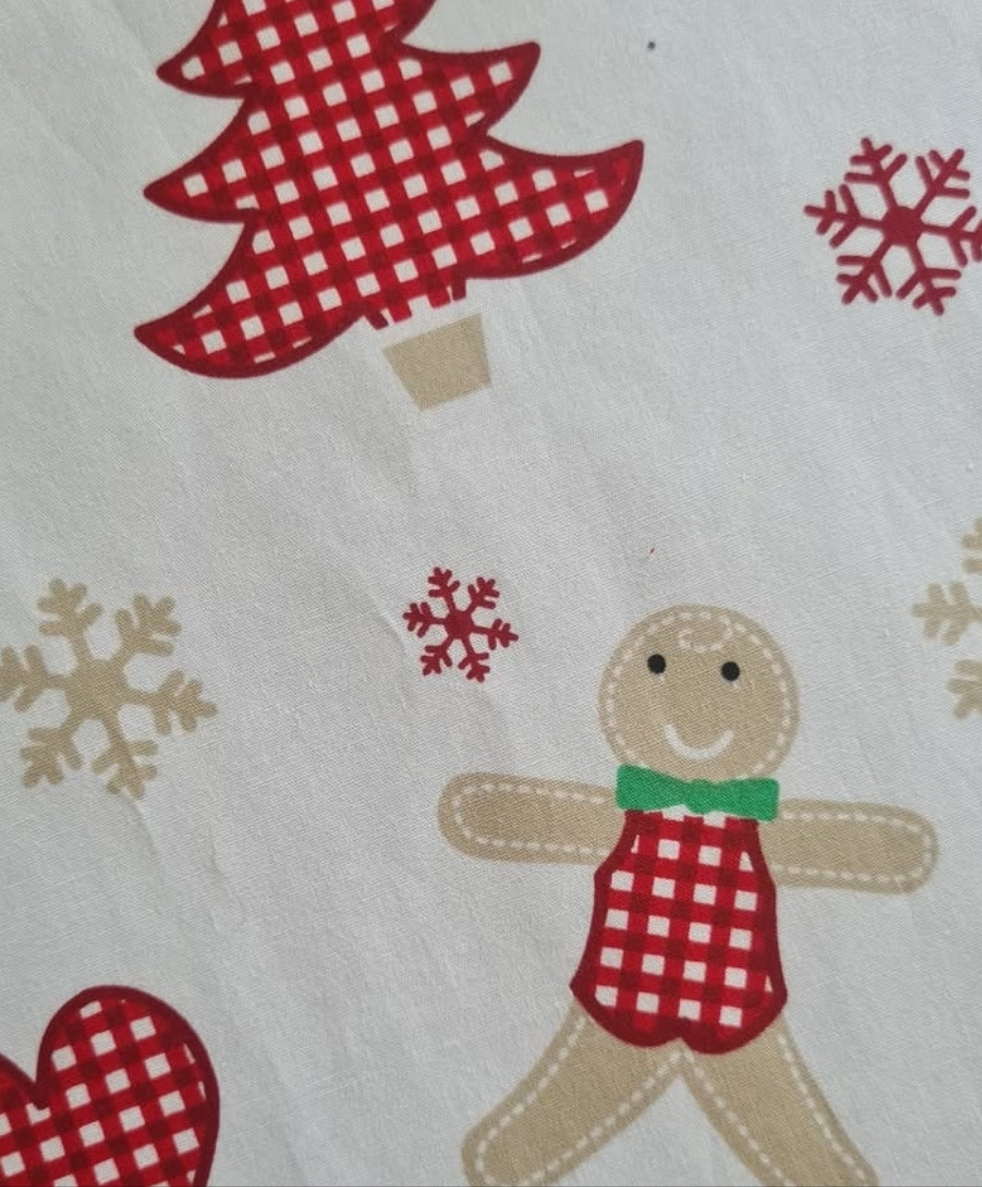 SNOWFLAKE IT TILL YOU MAKE IT zipper pouch