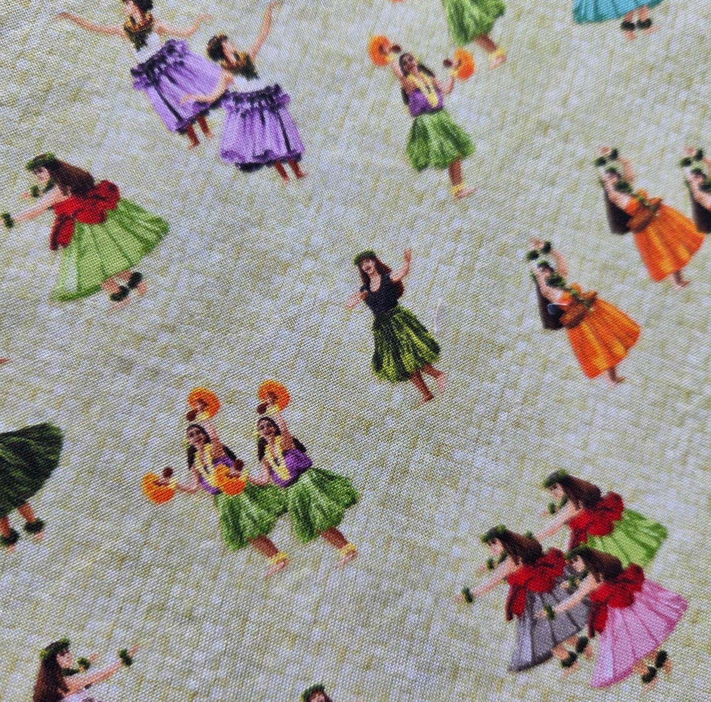 HONOLULU HULA zipper pouch