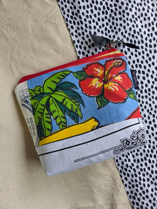 KEEP CALM & CURRY ON zipper pouch