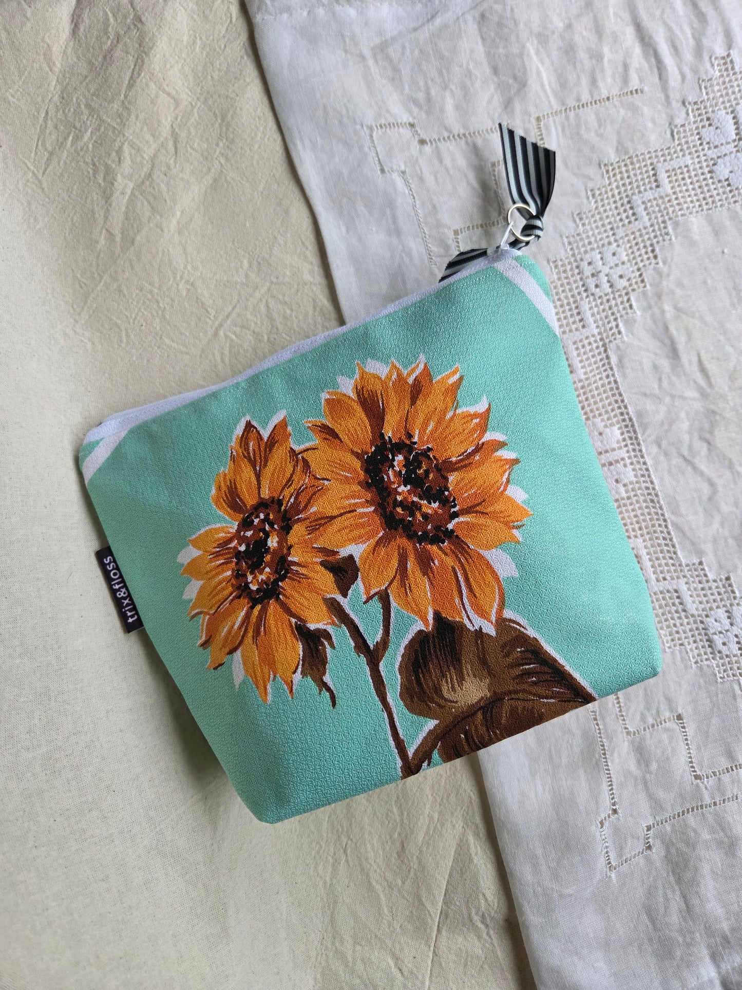 HAVING A FIELD DAY zipper pouch