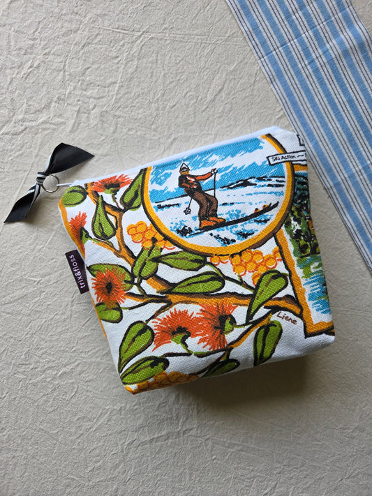 SLOPES & DREAMS zipper pouch