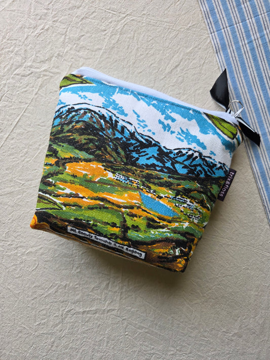 SLOPES & DREAMS zipper pouch