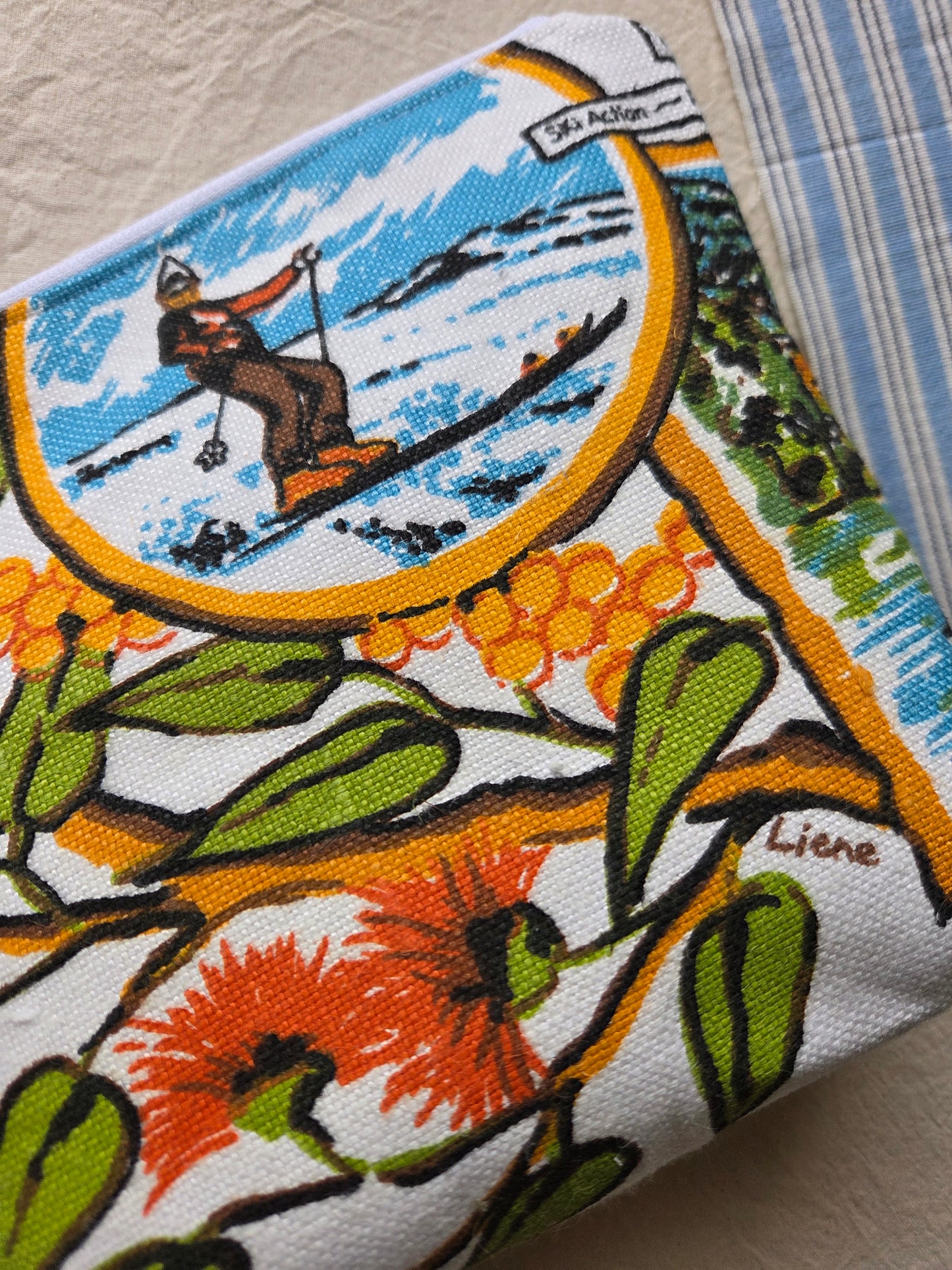 SLOPES & DREAMS zipper pouch