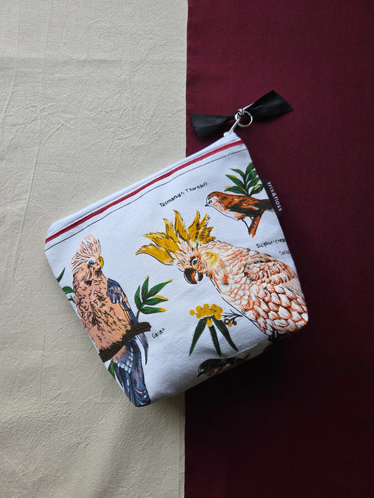 FLOCK STARS zipper pouch