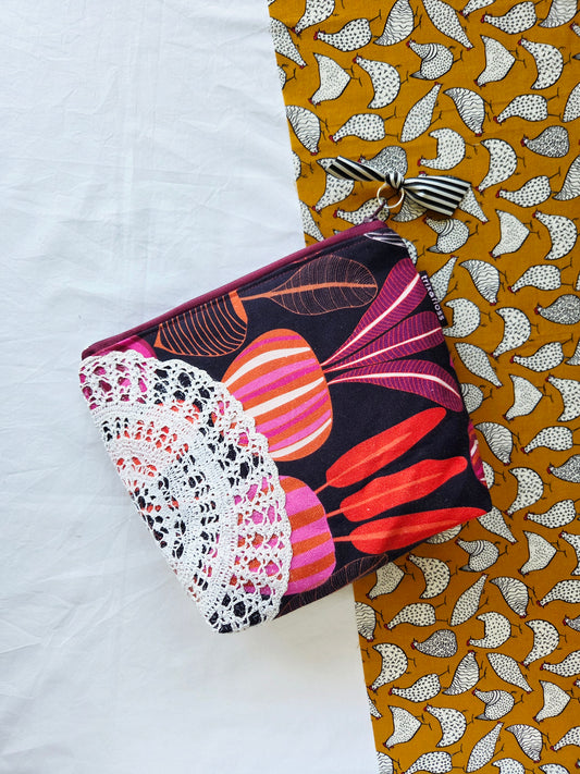FOR CLUCKS' SAKE zipper pouch