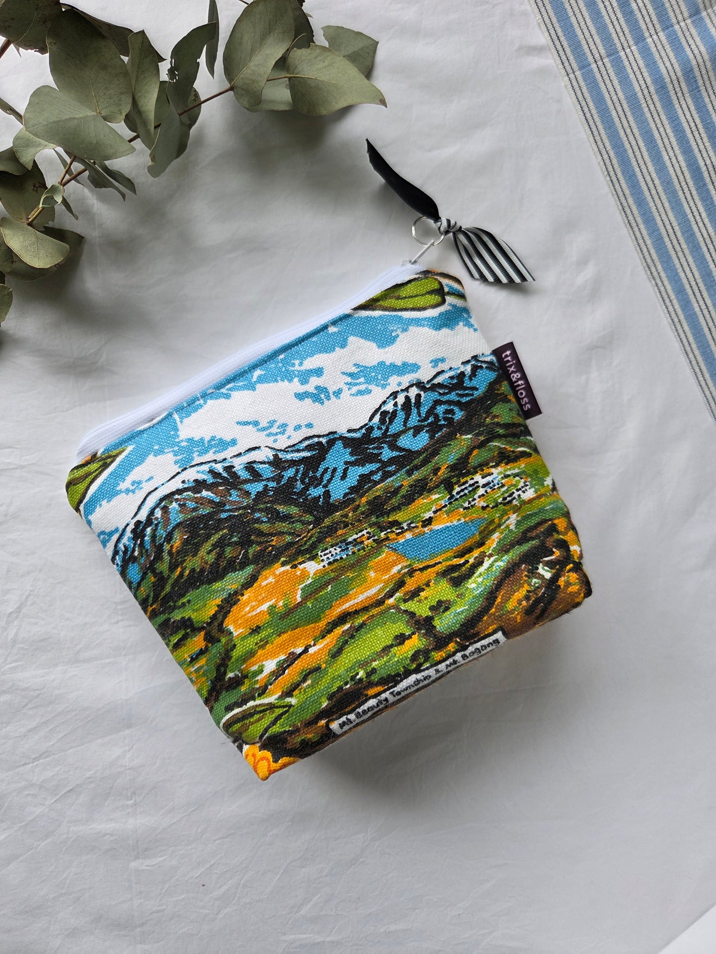 SLOPES & DREAMS zipper pouch