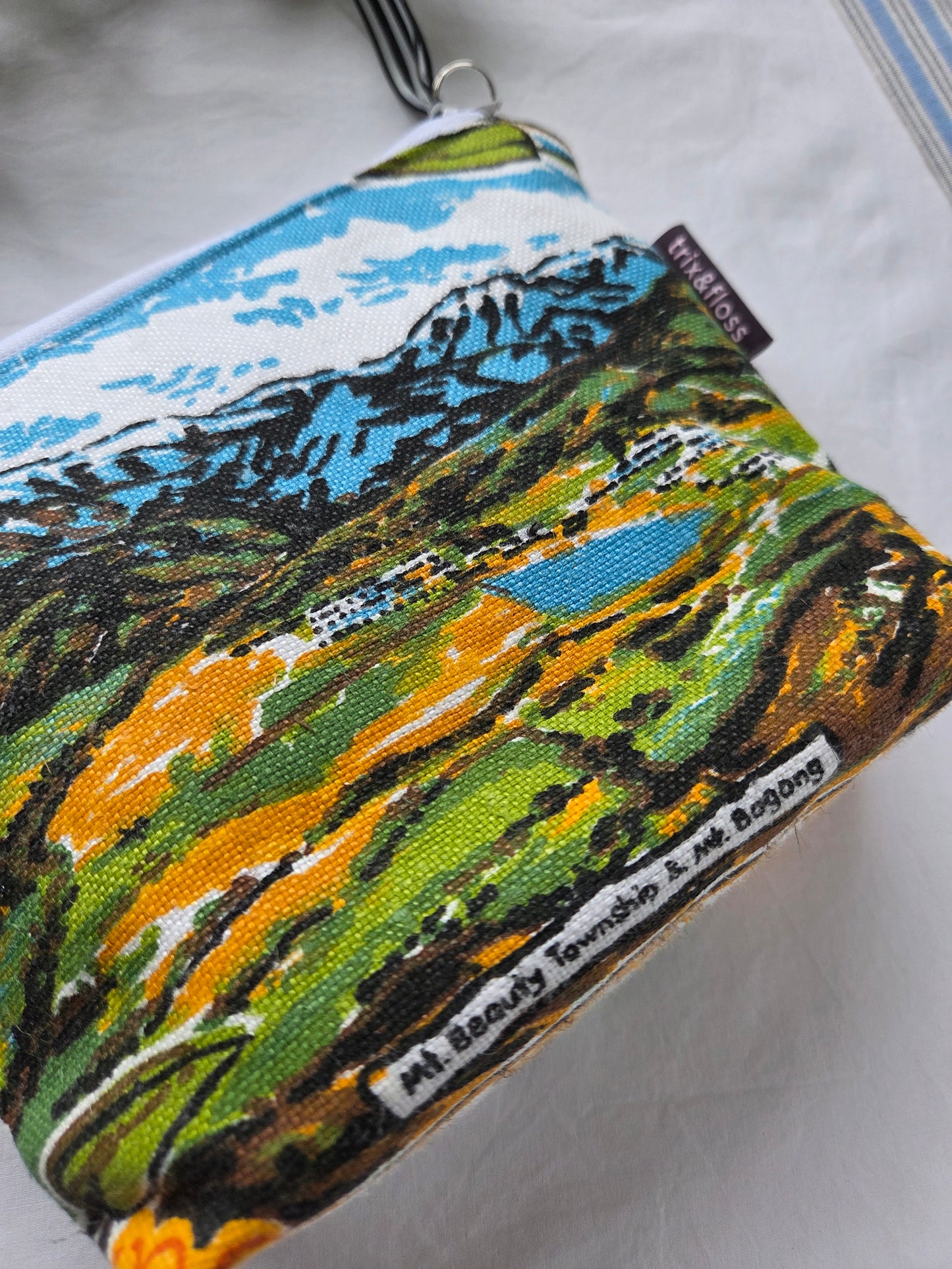 SLOPES & DREAMS zipper pouch