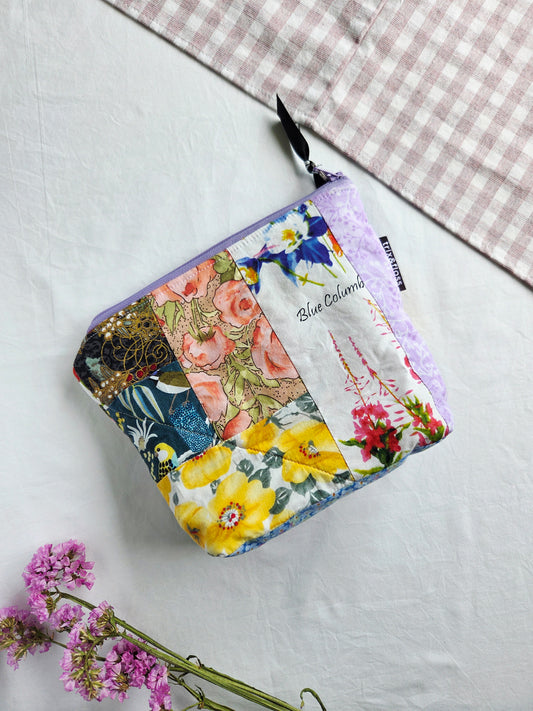 QUILTY AS CHARGED zipper pouch
