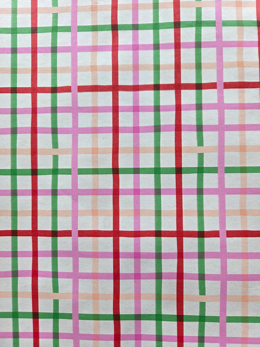 Gift wrapping - Festive check