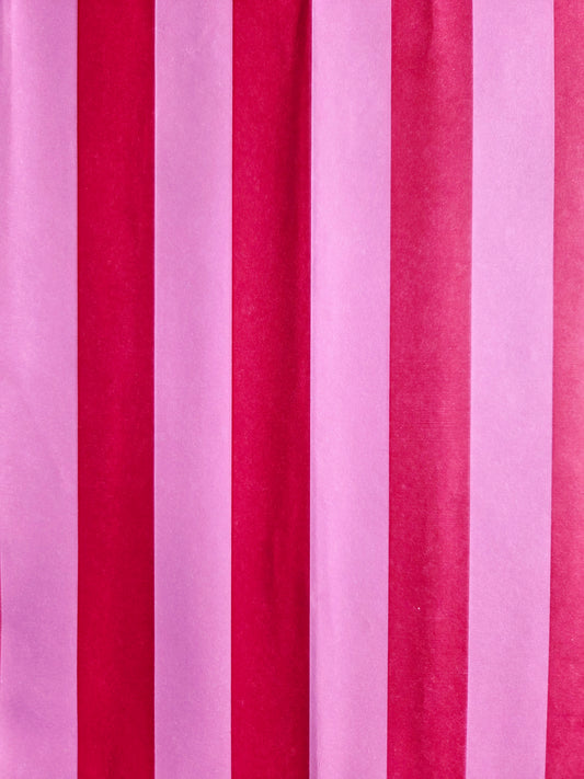 Gift wrapping - Pink stripe