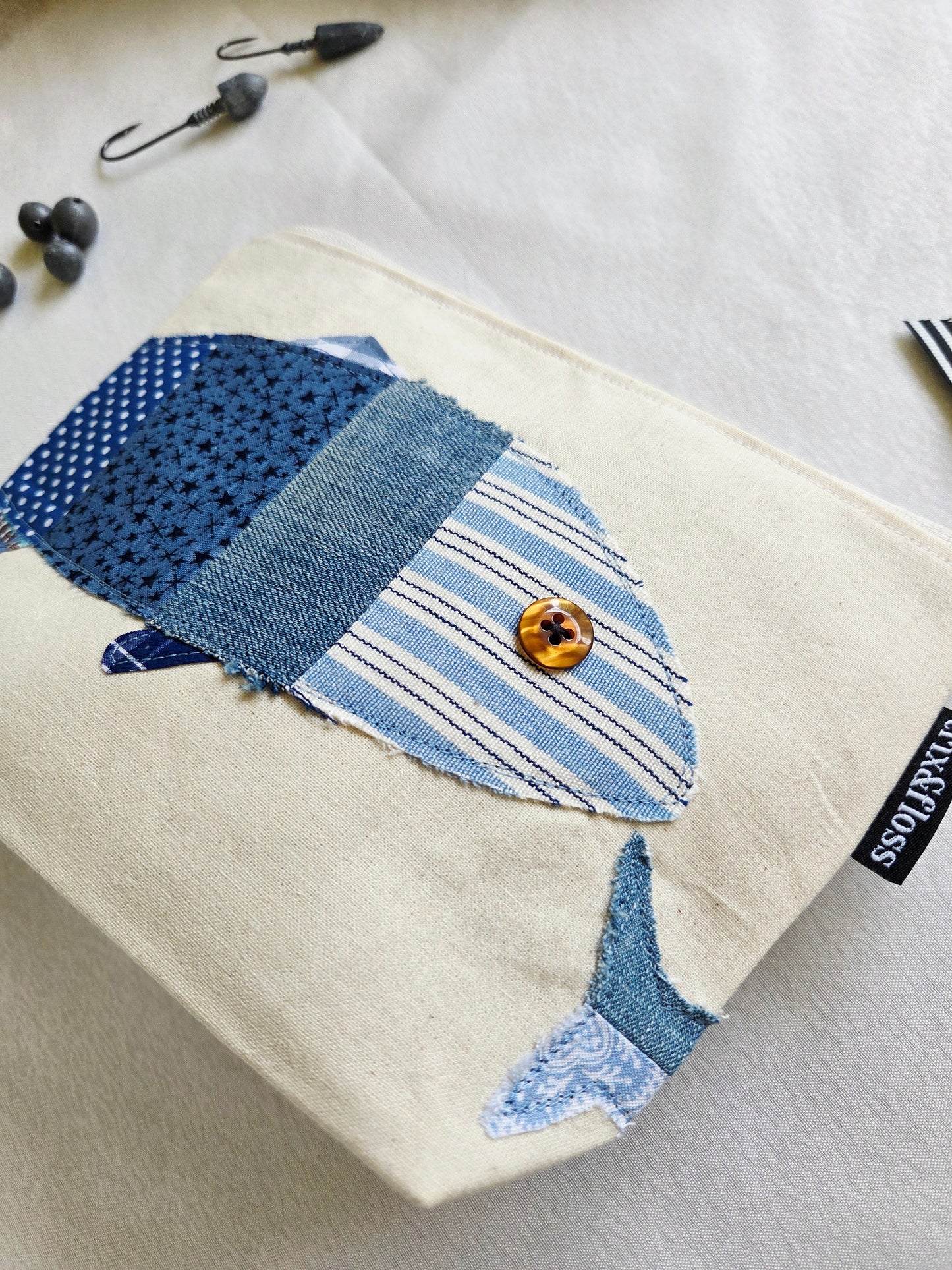 FISHFUL THINKING zipper pouch