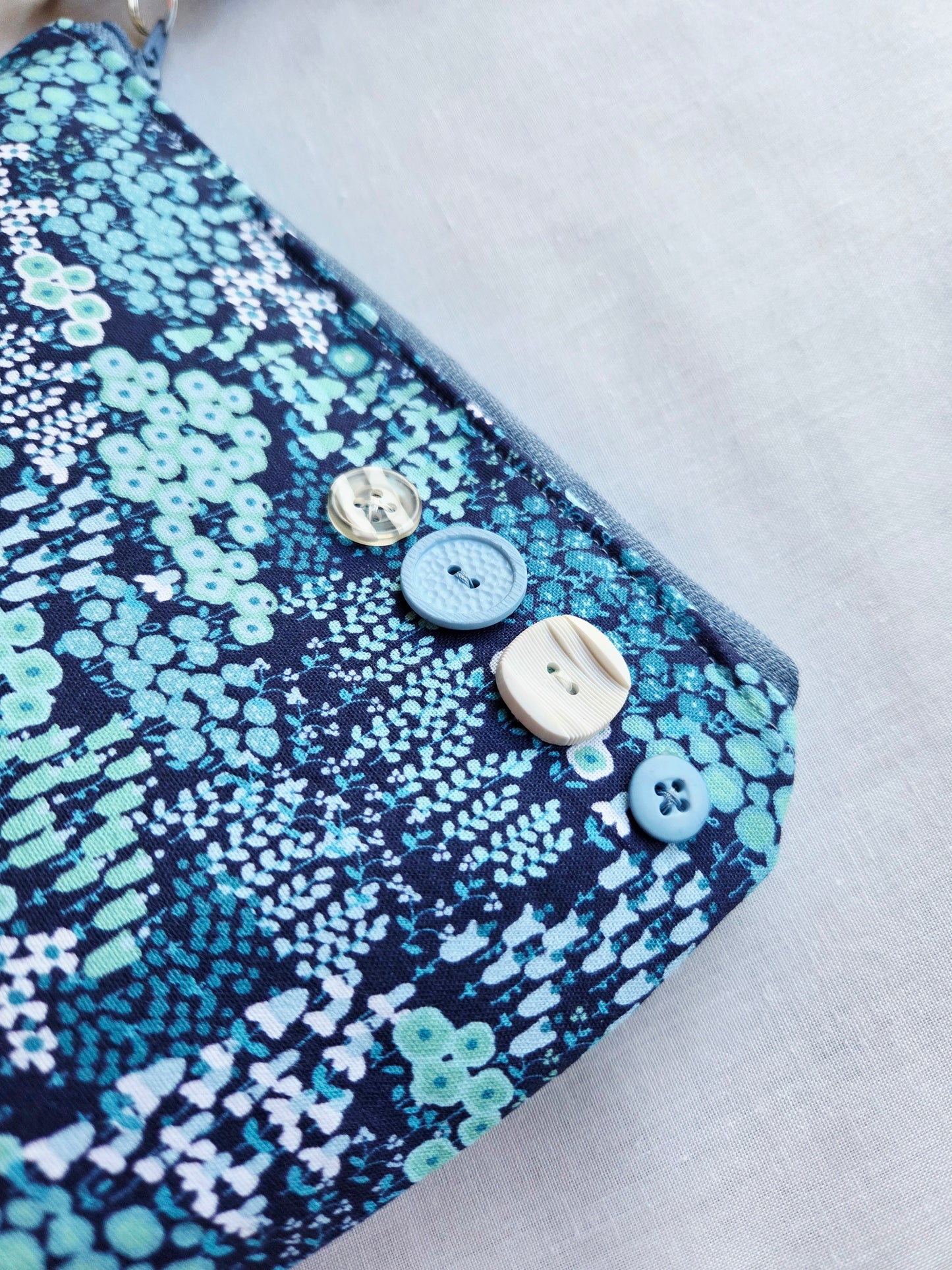 SAVED BY THE BLUEBELL zipper pouch