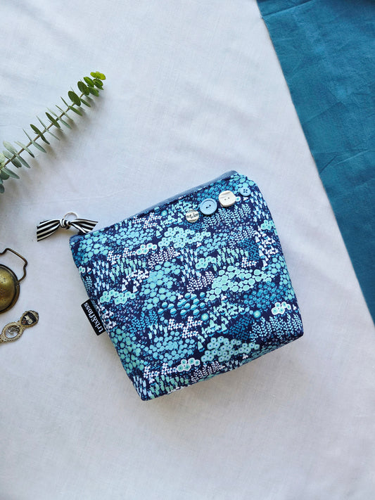 SAVED BY THE BLUEBELL zipper pouch