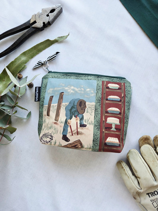 ONE MORE TILL SMOKO zipper pouch