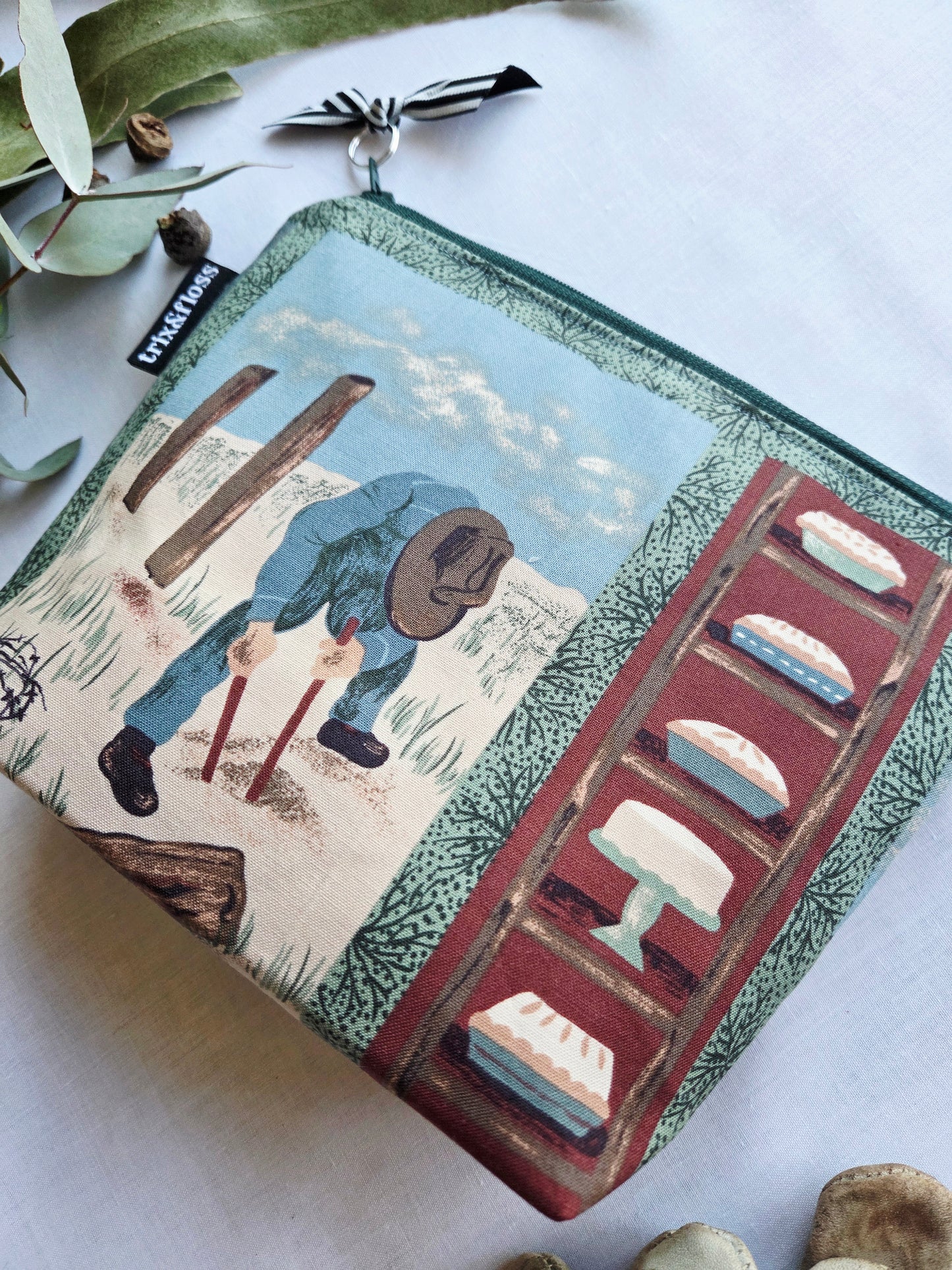 ONE MORE TILL SMOKO zipper pouch