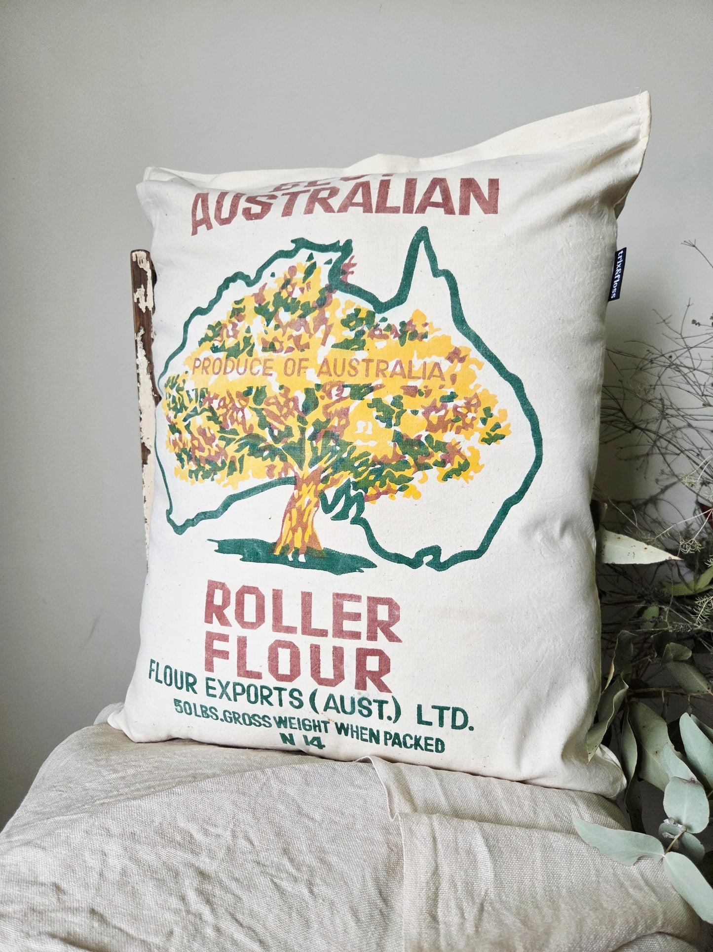 Best Australian flour bag cushion