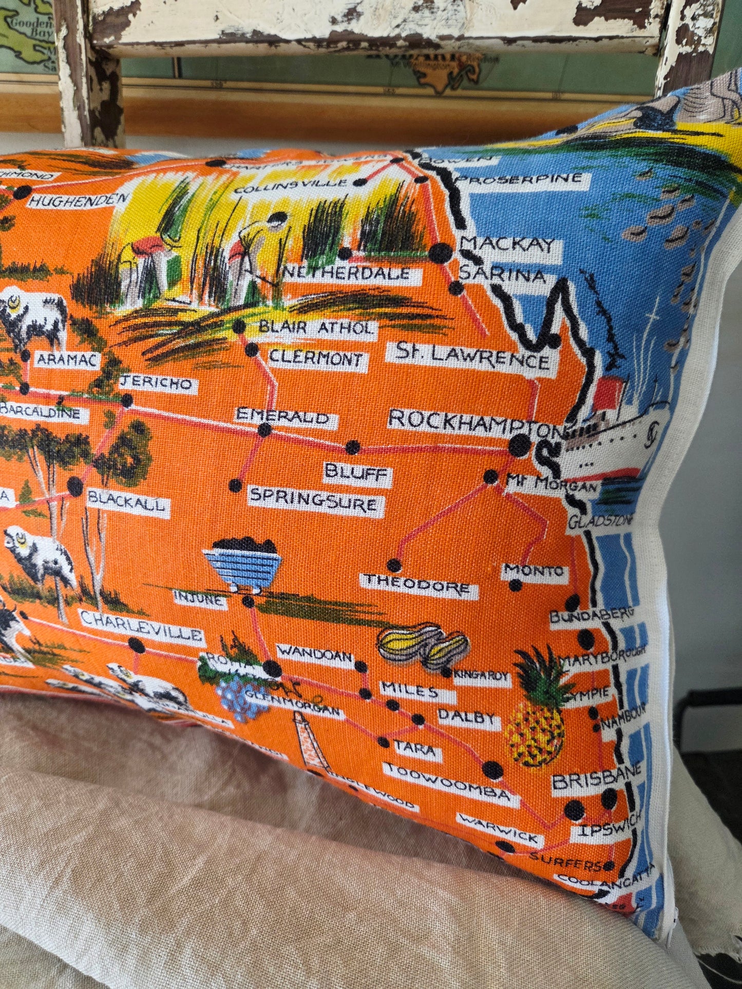The Sunshine State cushion
