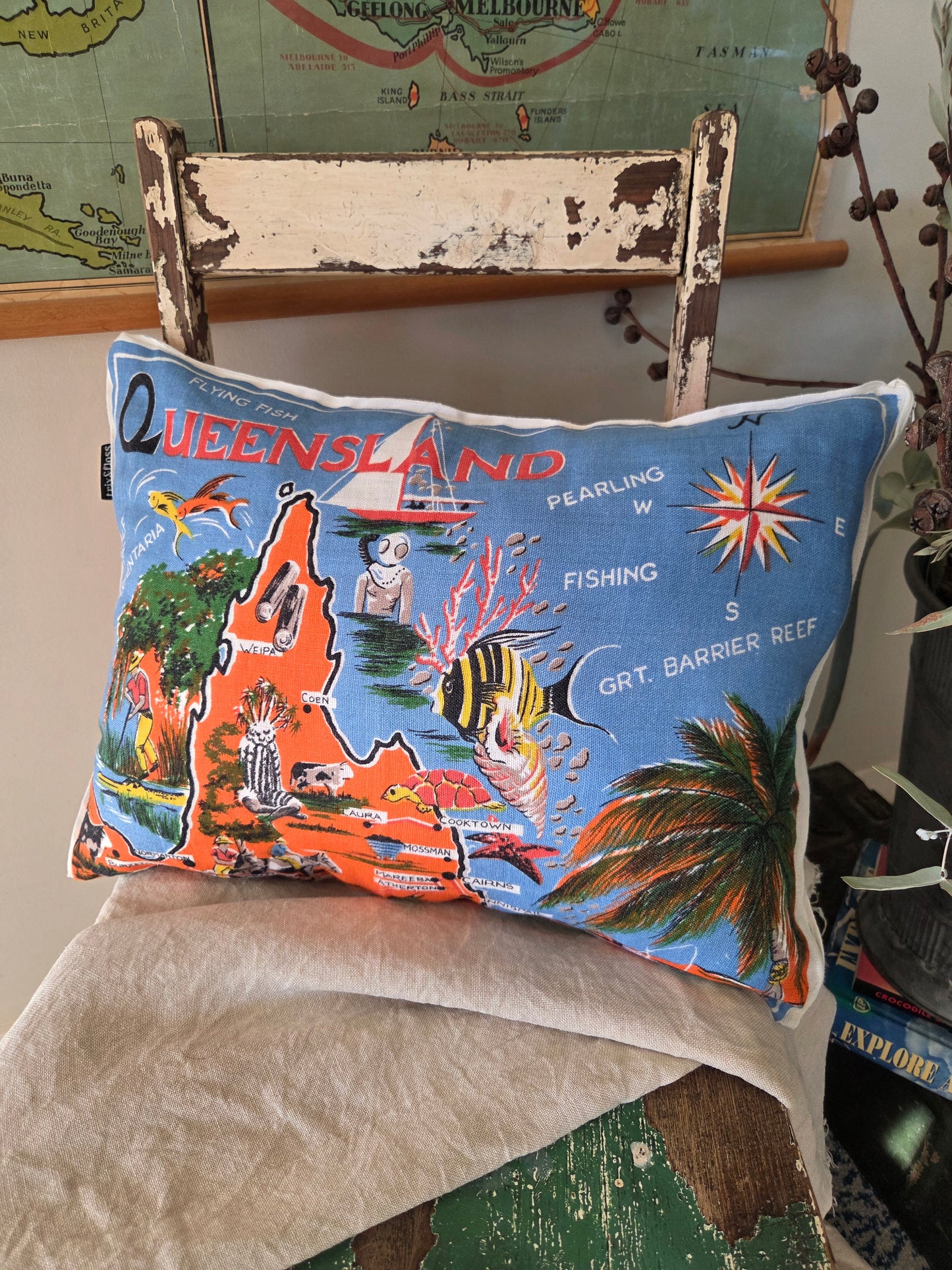 The Sunshine State cushion
