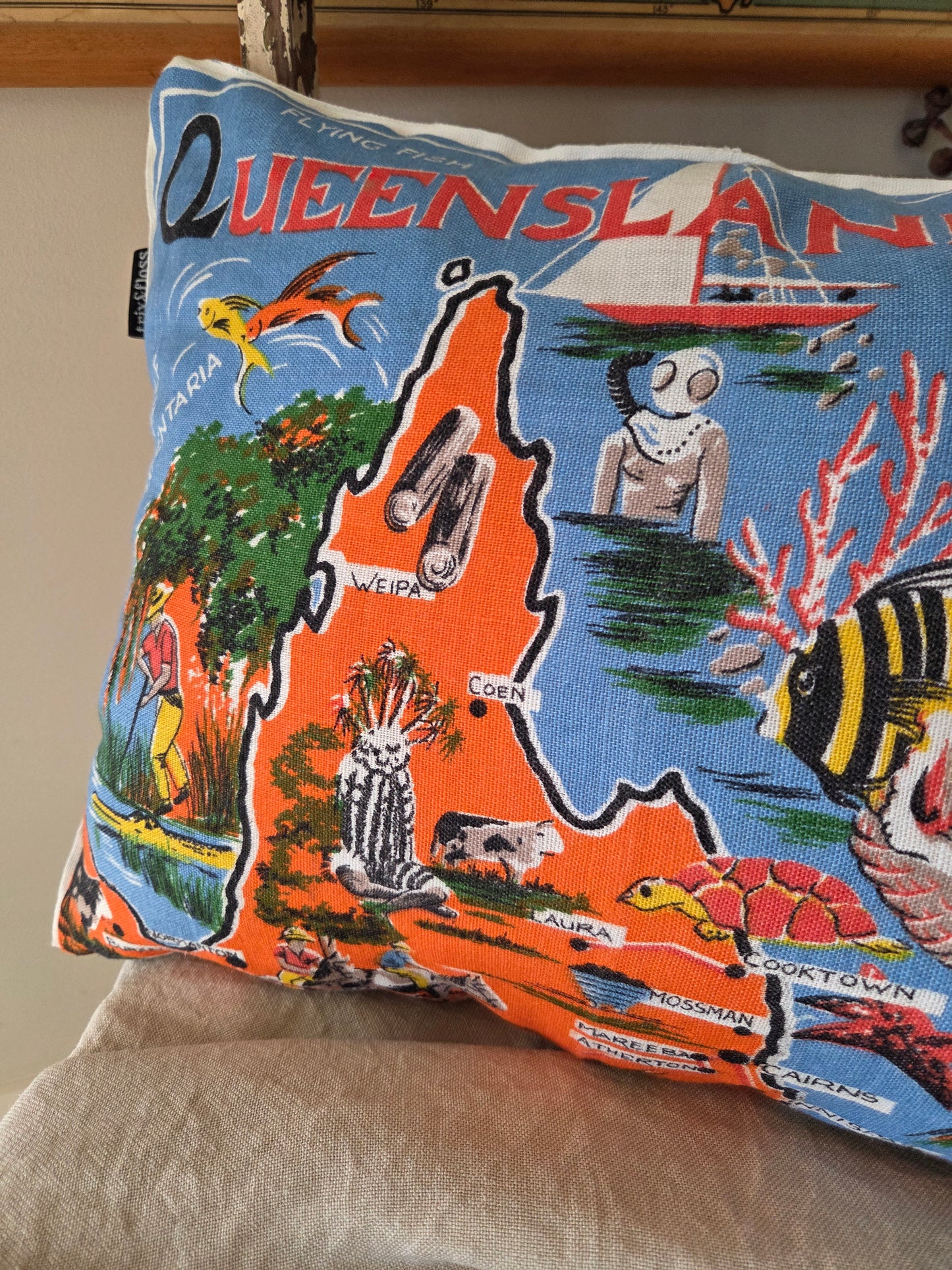 The Sunshine State cushion