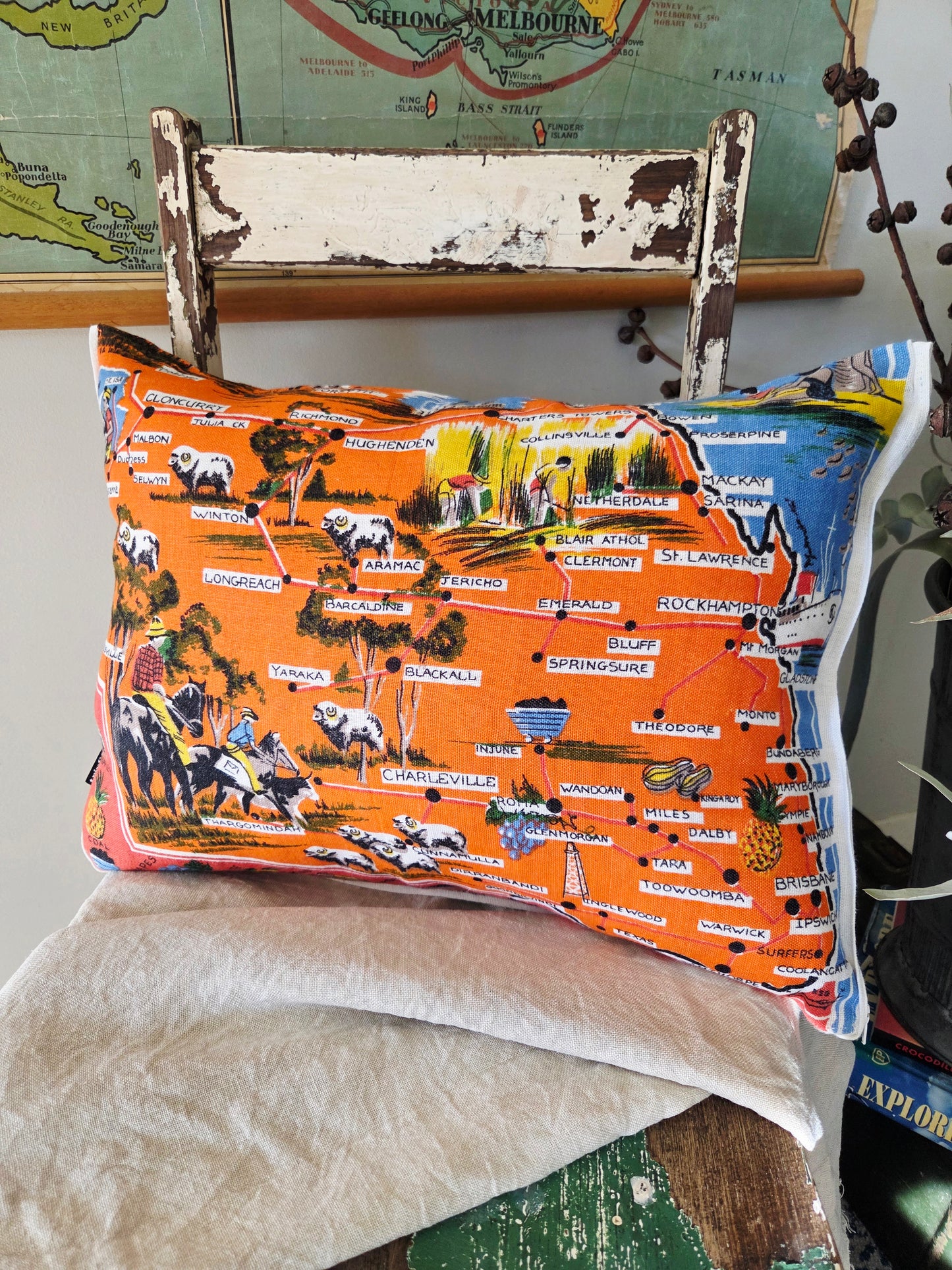 The Sunshine State cushion