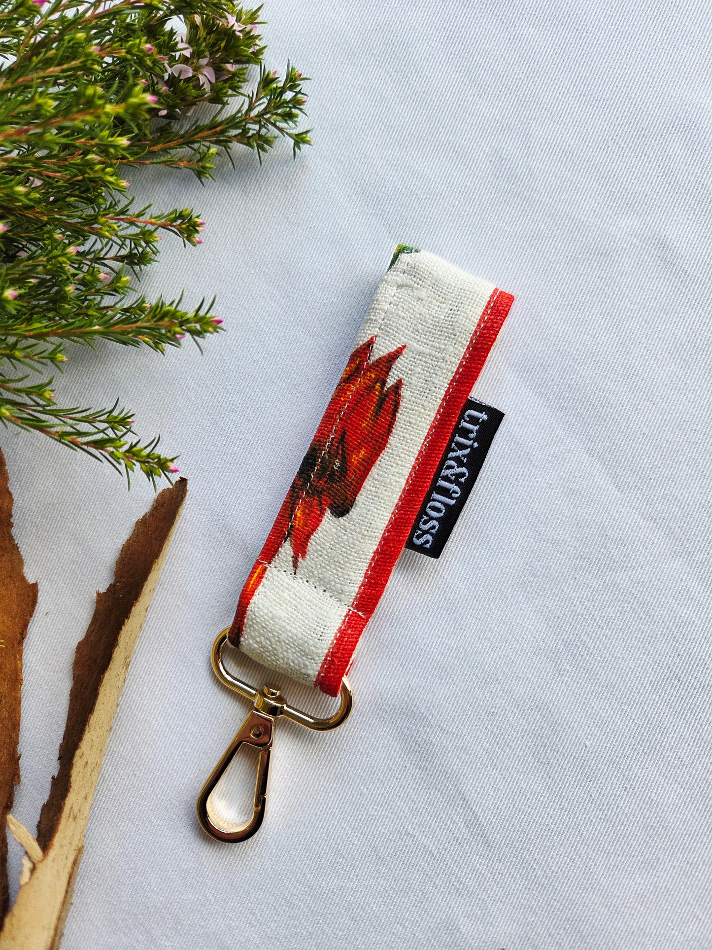 Desert Pea keyring