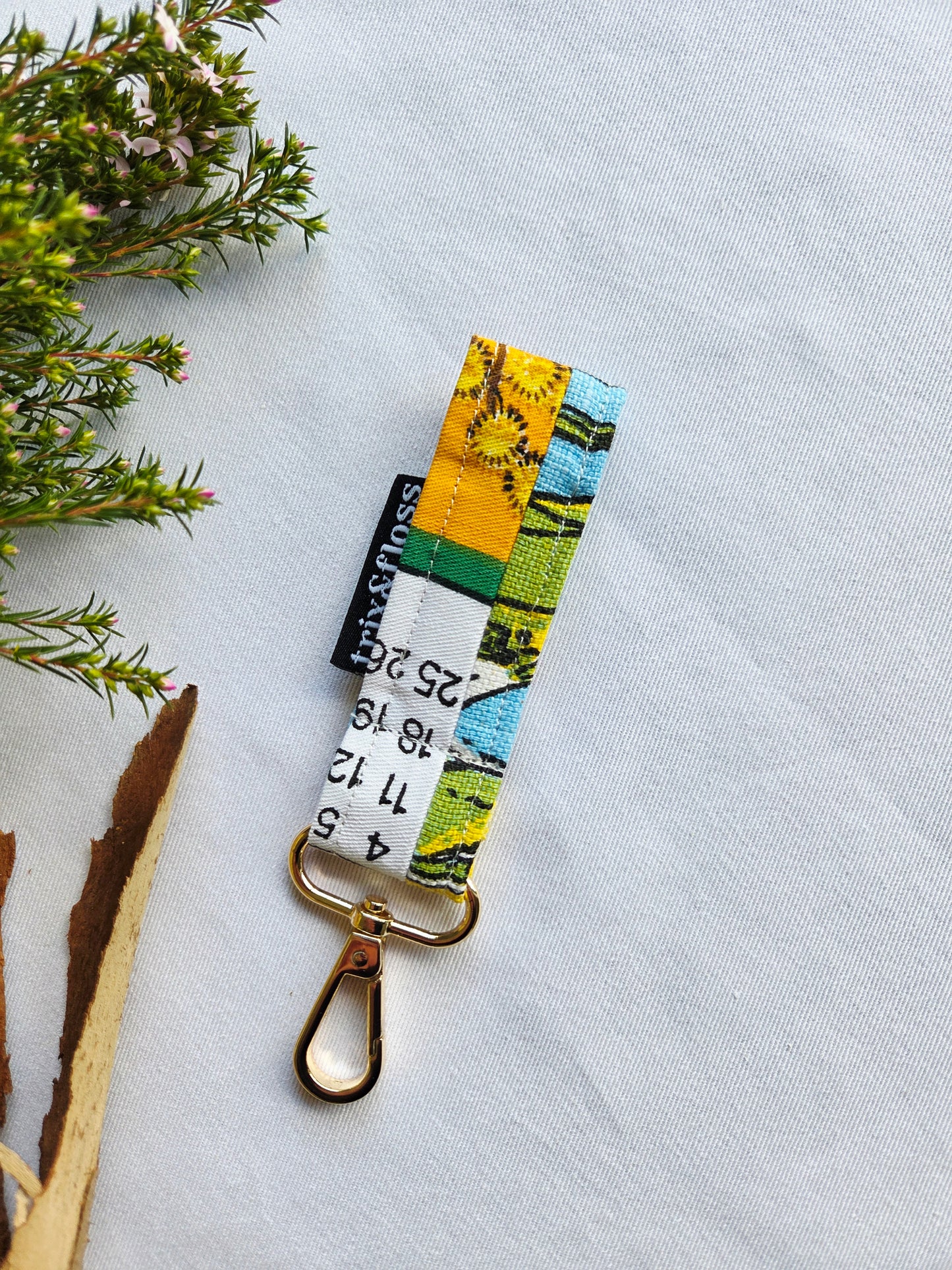 Wattle keyring