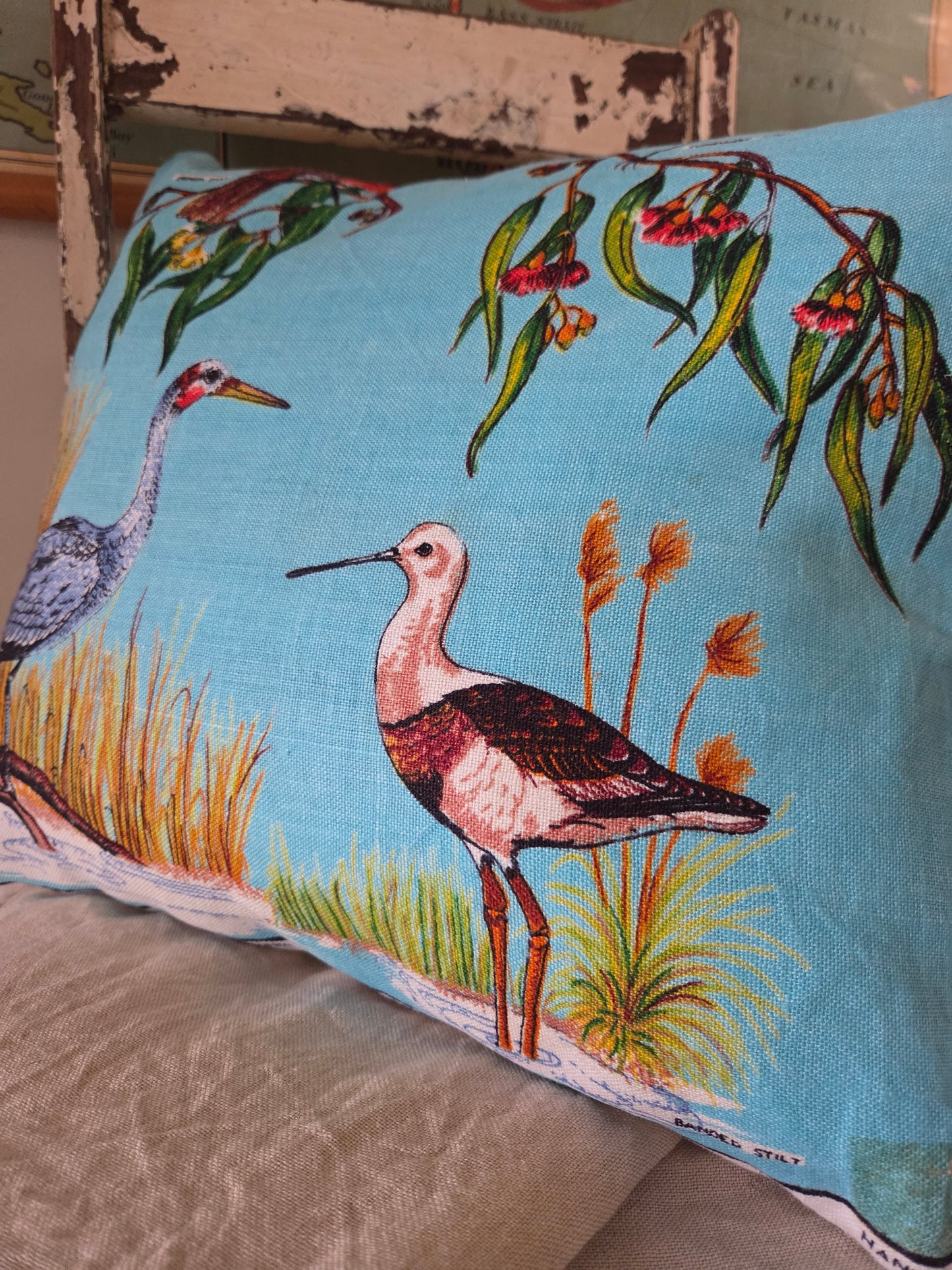 Native Birds cushion