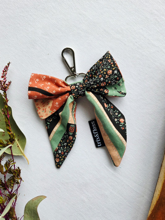 COTTAGECORE bow bag charm