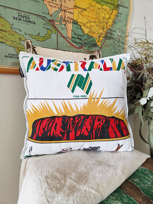 Australian Bicentenary cushion