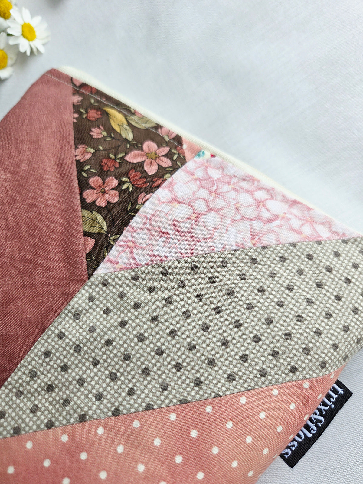BLUSH CRUSH zipper pouch