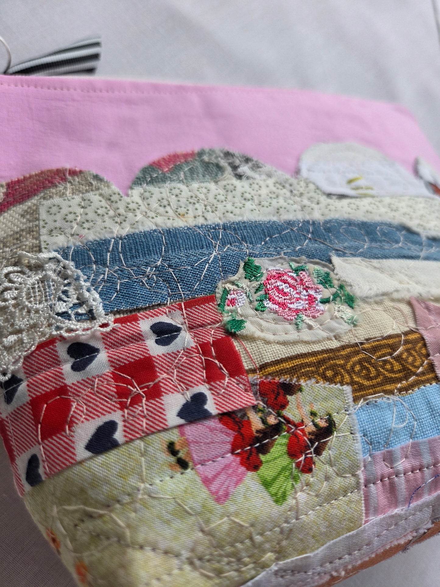MARIA VON SCRAP zipper pouch